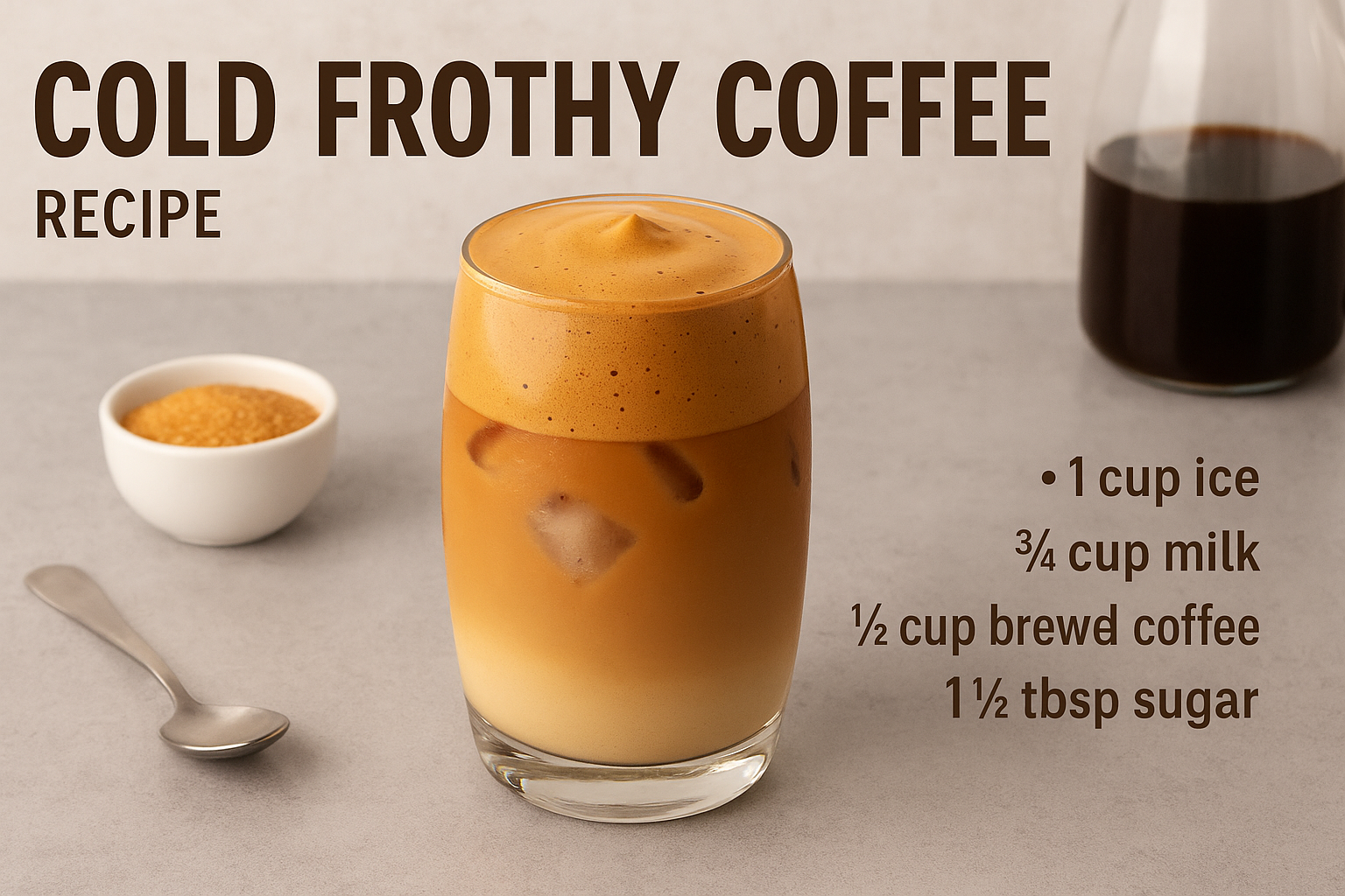 Frothy Coffee