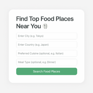 Search Food Near Me