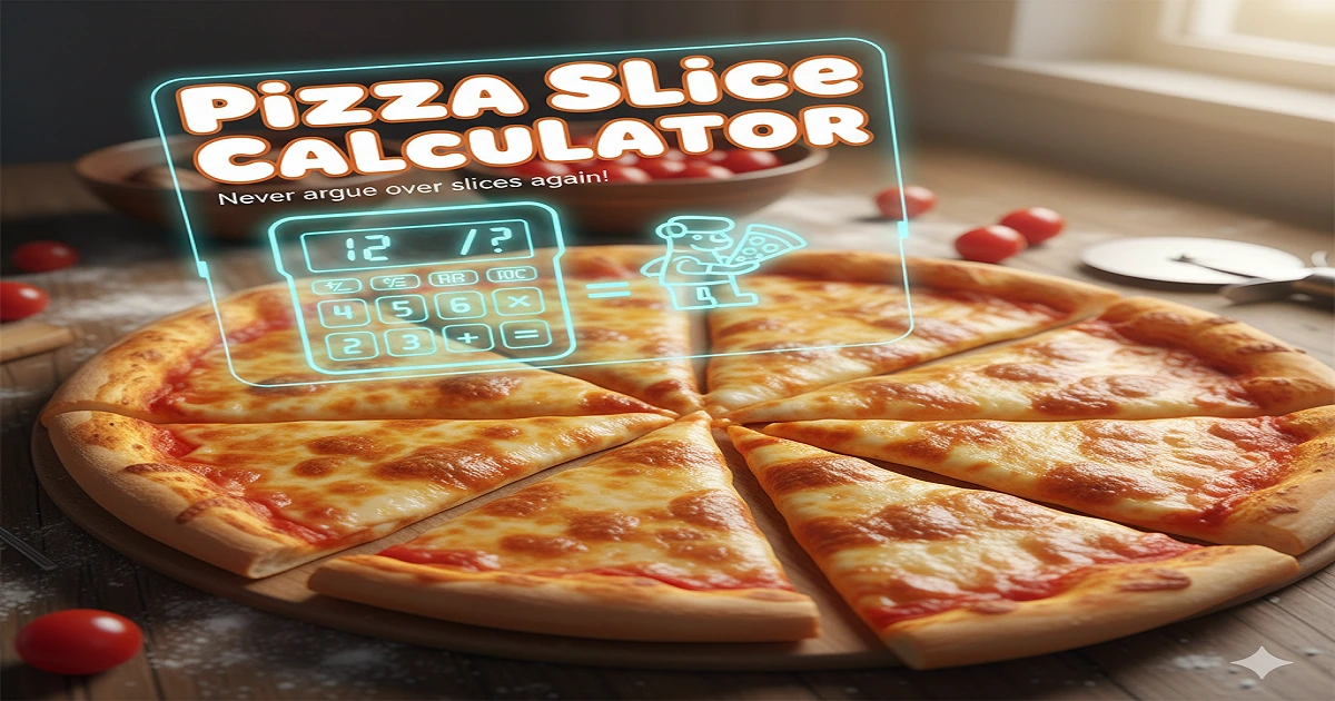 Pizza Slice Calculator